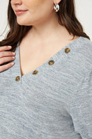 Knit V-neck Top