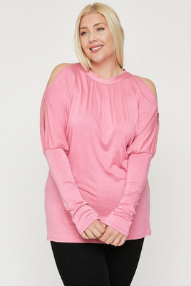 Long Sleeves Solid Top