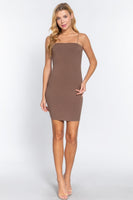 Cami Heavy Rib Mini Dress