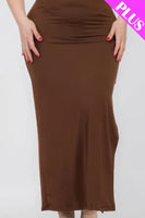 Elegant Plus Size Crisscross Back Maxi Dress